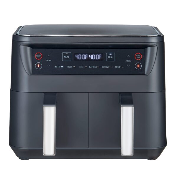 Household 9L Touch Screen Double Air Fryer Electric Deep Fryer Oven Smart Air Fryers - Image 5