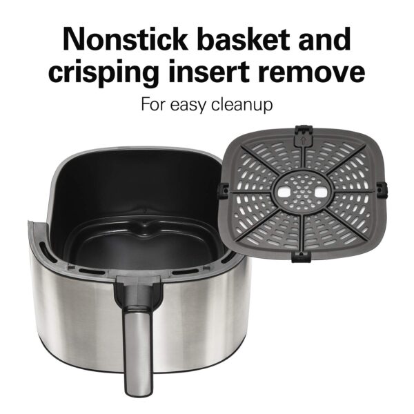 8L Non-Stick Stainless Steel Air fryers Oven Touch Screen Digital Control Smart Air Fryers - Image 3