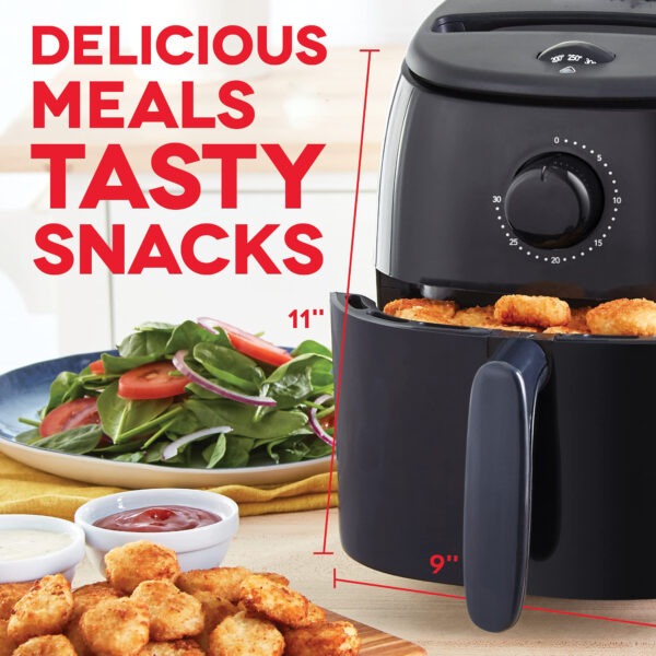 Hight Quality Multifunction Easy Clean Air Cooker Fryer Oil Free Non-Stick Fry Basket Air Fryer - Image 2