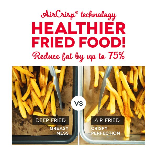 Hight Quality Multifunction Easy Clean Air Cooker Fryer Oil Free Non-Stick Fry Basket Air Fryer - Image 5