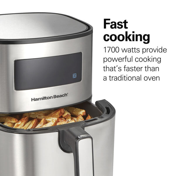 8L Non-Stick Stainless Steel Air fryers Oven Touch Screen Digital Control Smart Air Fryers - Image 6