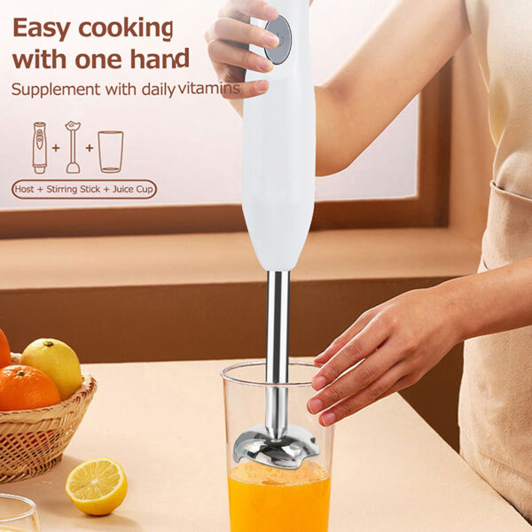 200W Multifunctional Blender 4 In 1 Electric Hand Mixer Set Vegetable Meat Grinder Food Mixer - Image 3