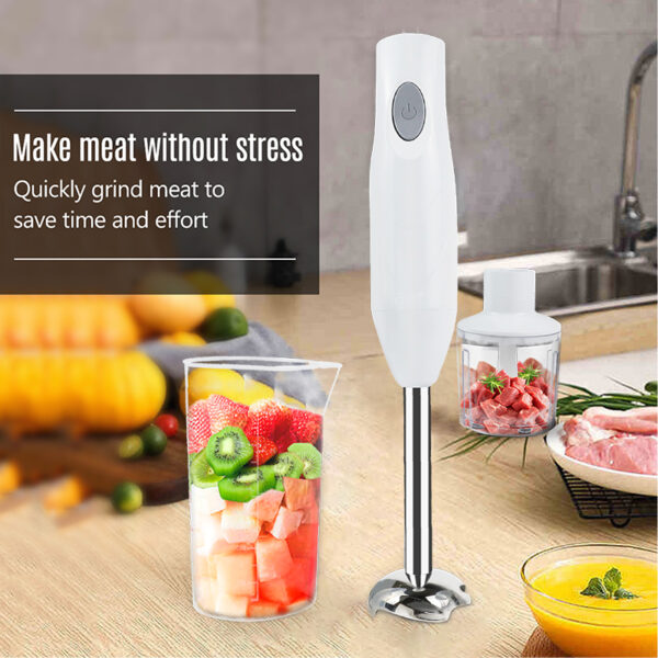 200W Multifunctional Blender 4 In 1 Electric Hand Mixer Set Vegetable Meat Grinder Food Mixer - Image 6