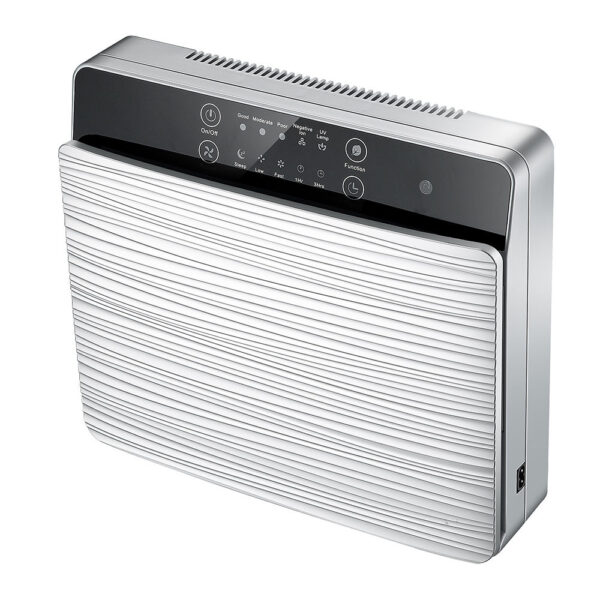 Activated carbon HEPA filter UV desktop wall mounted air purifier for home - Image 3