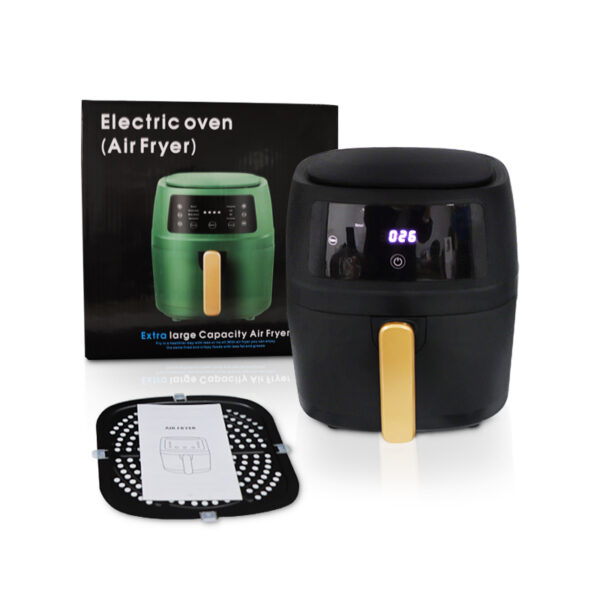 Hot Sale Air Fryers Household Digital Display Air Fryer 8 Liter Oil Free Electric Deep Smart Air Fryers - Image 2